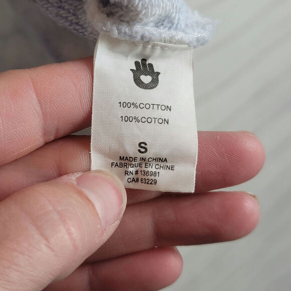 SPIRITUAL GANGSTER Bridget Raglan Pullover Sweatsuit in Winter Sky, sz Sm/Med - Picture 4 of 16